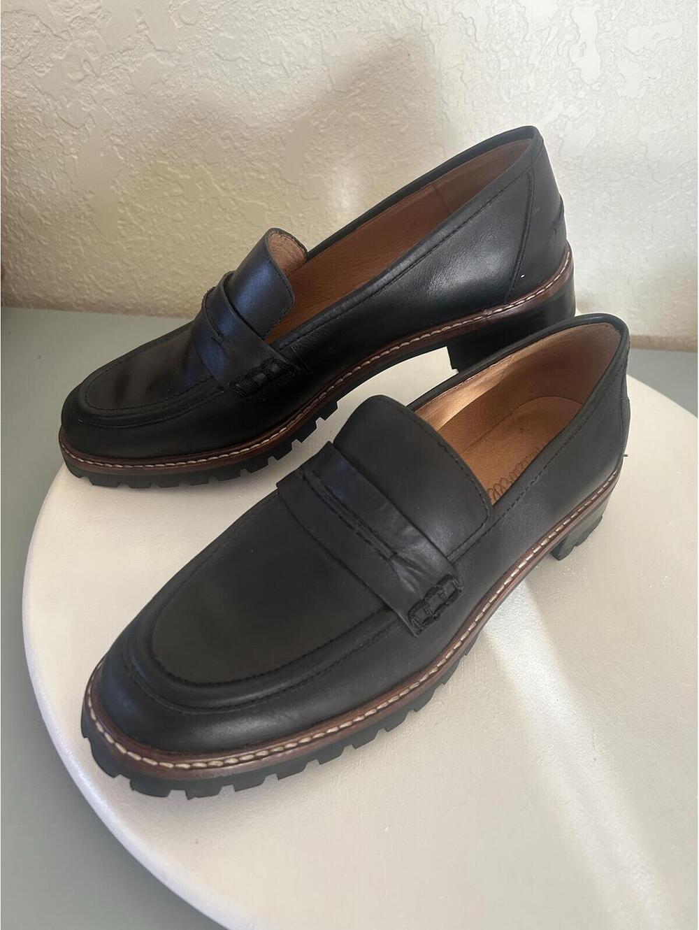 Madewell The Corinne Lug Sole Loafer Size 7.5